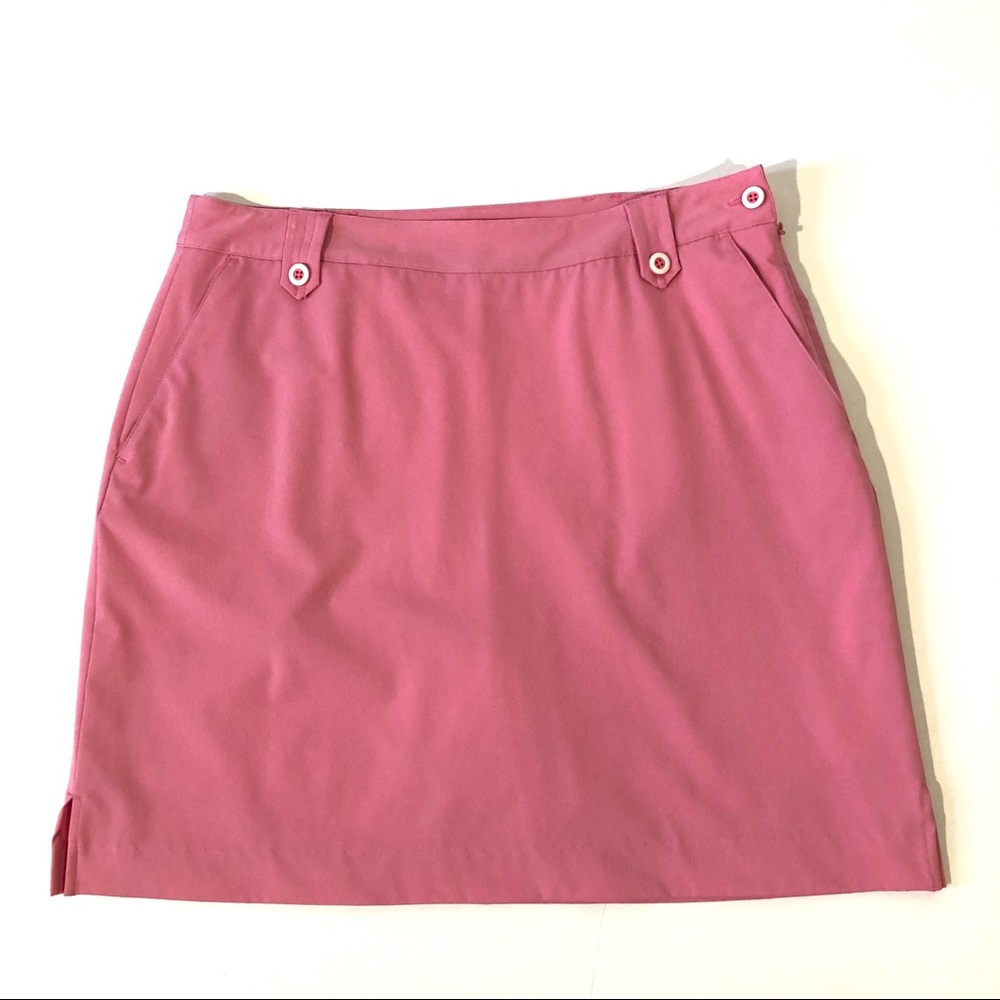 EP Pro Tour Tech Pink Stretch Golf Skort